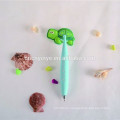 Promotional soft pvc silicone fancy pen with magnet